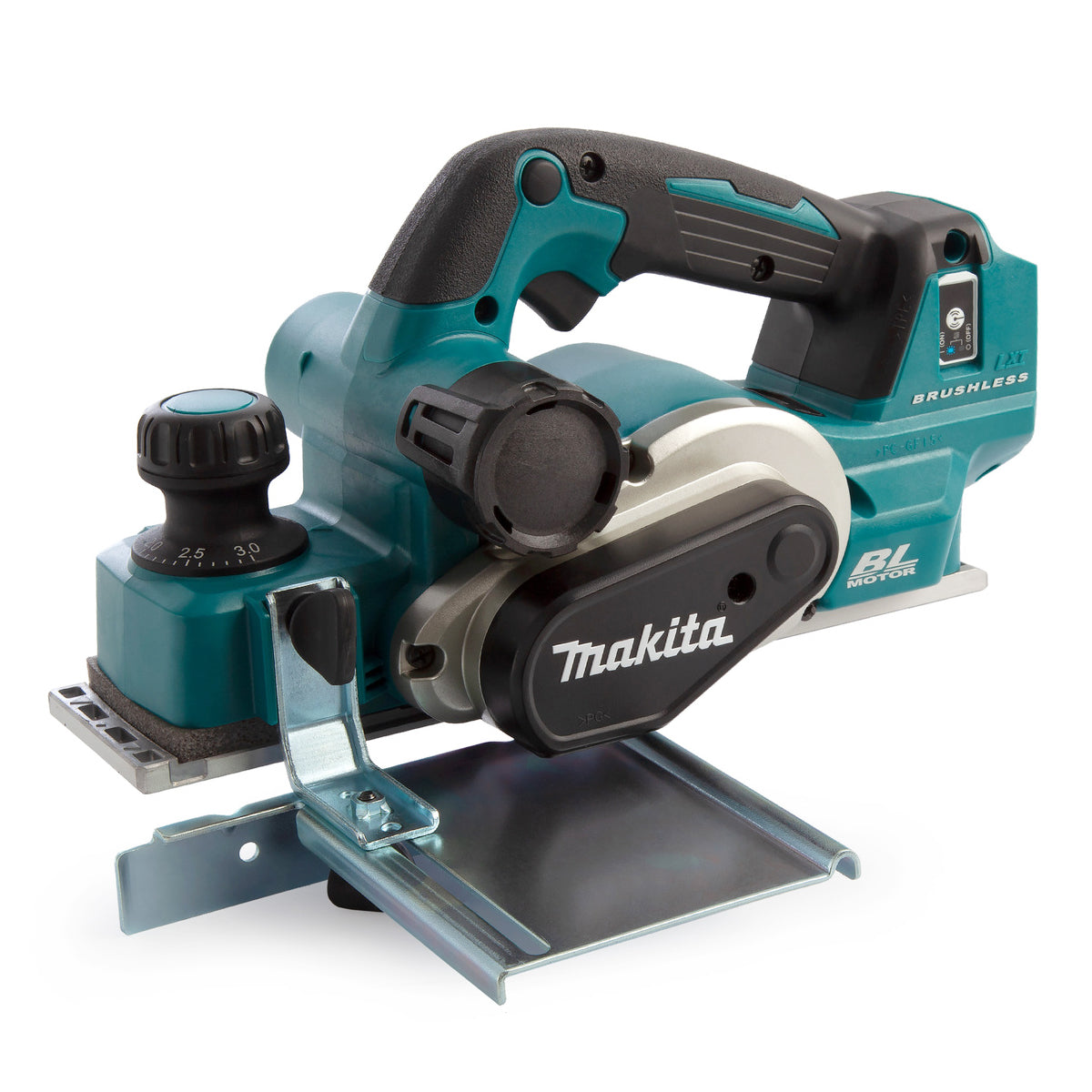 Makita DKP181RTJ 18V LXT Brushless Planer with 2 x 5.0Ah Batteries Charger & Case - MonkeyTools