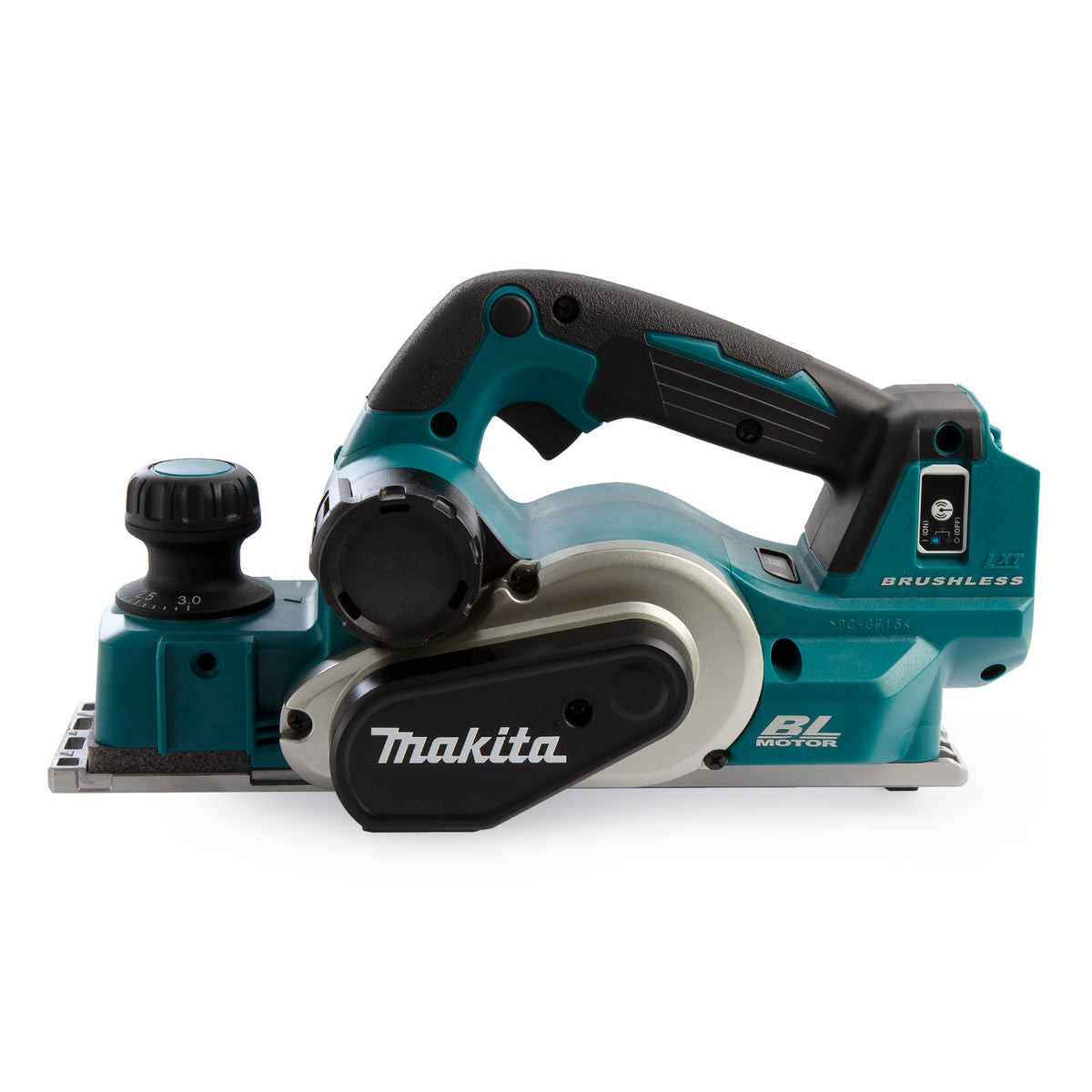 Makita DKP181RTJ 18V LXT Brushless Planer with 2 x 5.0Ah Batteries Charger & Case - MonkeyTools
