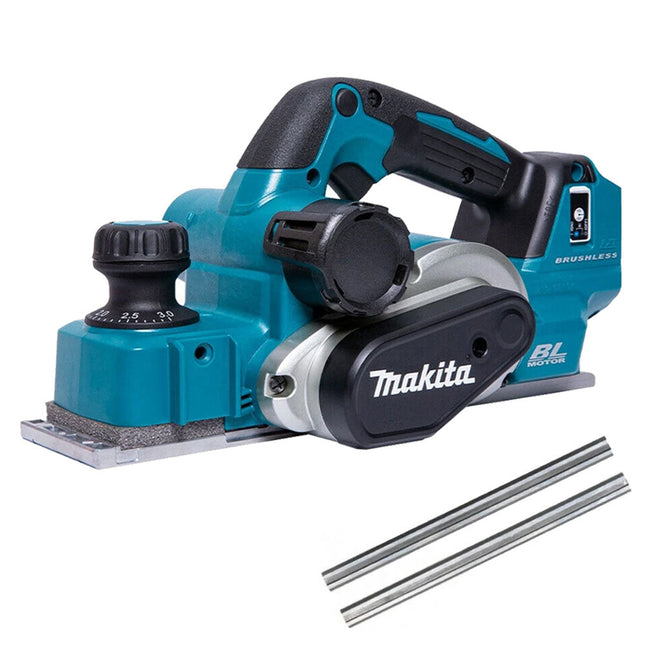 Makita DKP181Z 18V 82mm LXT Brushless Planer Body with Planer Blade - MonkeyTools