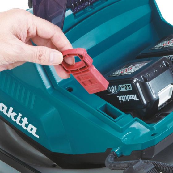 Makita DLM460PT4 36V LXT Brushless 460mm Lawn Mower With 4 x 5.0Ah Batteries & Charger - MonkeyTools