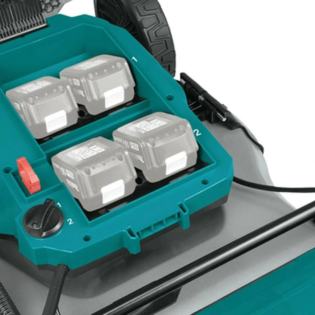 Makita DLM462PG2 36V LXT Brushless 460mm Lawn Mower With 2 x 6.0Ah Batteries & Charger - MonkeyTools