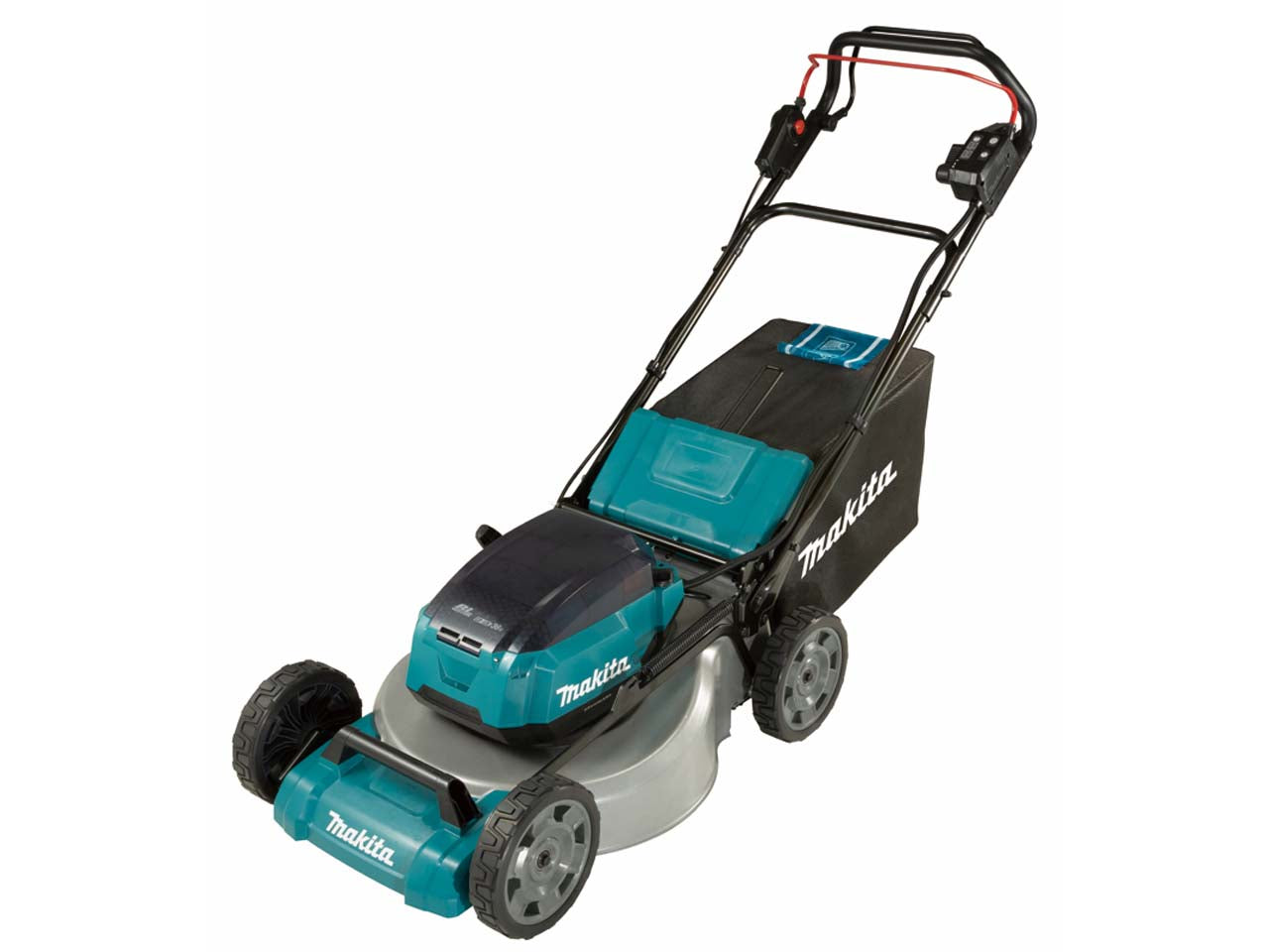 Makita DLM462PT4 36V LXT Brushless 460mm Lawn Mower With 4 x 5.0Ah Batteries & Charger - MonkeyTools