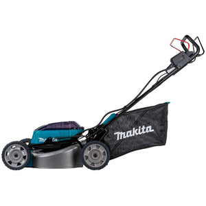 Makita DLM462PT4 36V LXT Brushless 460mm Lawn Mower With 4 x 5.0Ah Batteries & Charger - MonkeyTools