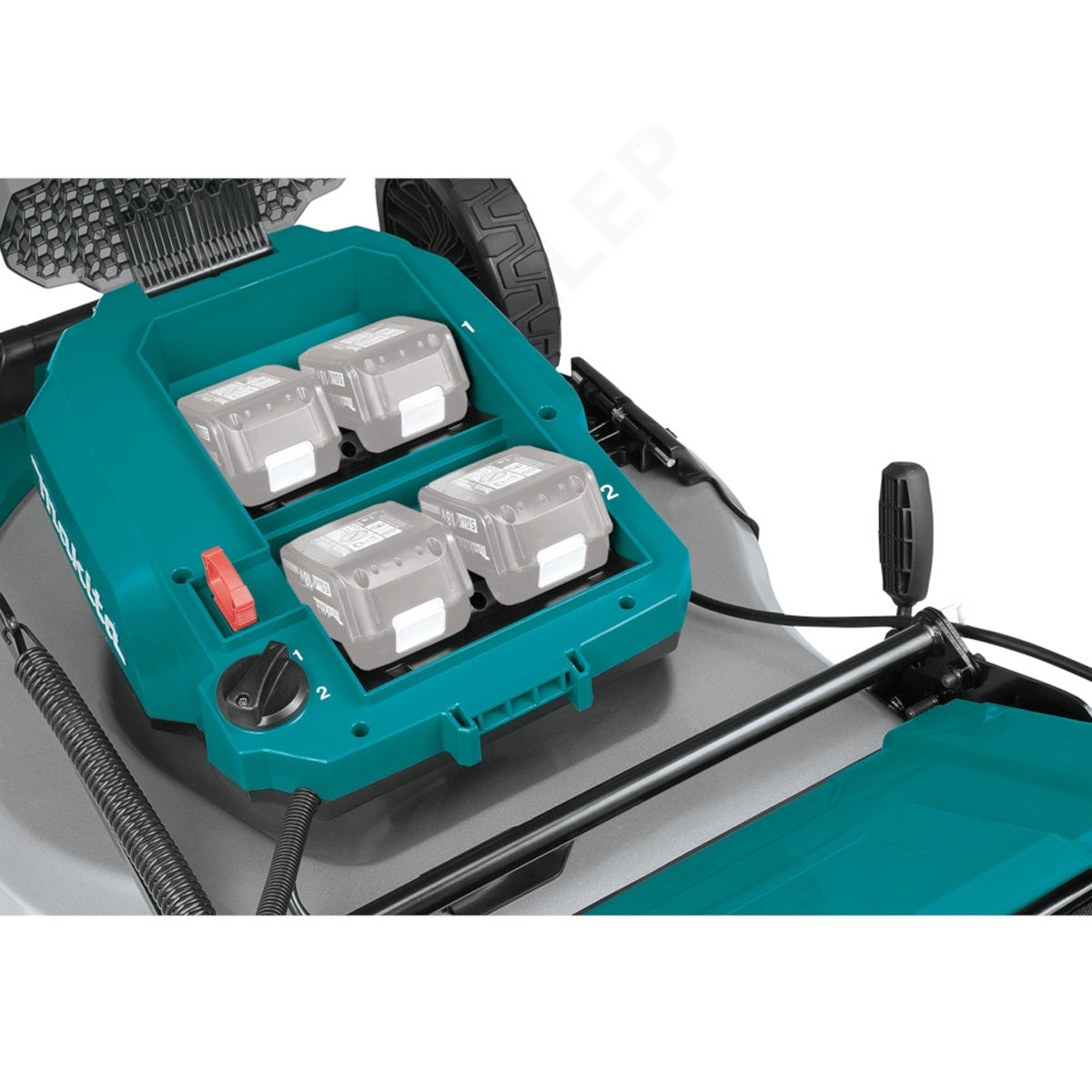 Makita DLM462PT4 36V LXT Brushless 460mm Lawn Mower With 4 x 5.0Ah Batteries & Charger - MonkeyTools