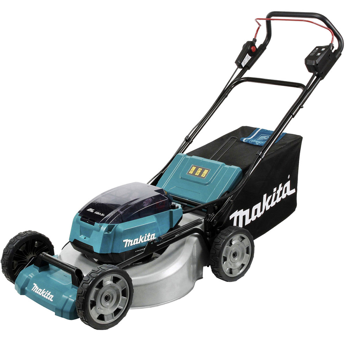 Makita DLM530PG2 36V LXT Brushless 530mm Lawn Mower With 2 x 6.0Ah Batteries & Charger - MonkeyTools