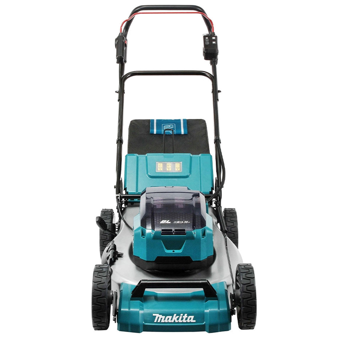 Makita DLM530Z 36V Brushless 530mm Lawn Mower with 2 x 5.0Ah Battery & Charger - MonkeyTools