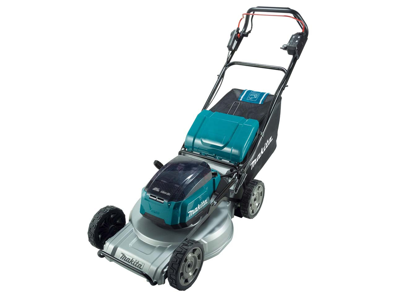 Makita DLM533PG2 36V LXT Brushless 530mm Lawn Mower With 2 x 6.0Ah Batteries & Charger - MonkeyTools