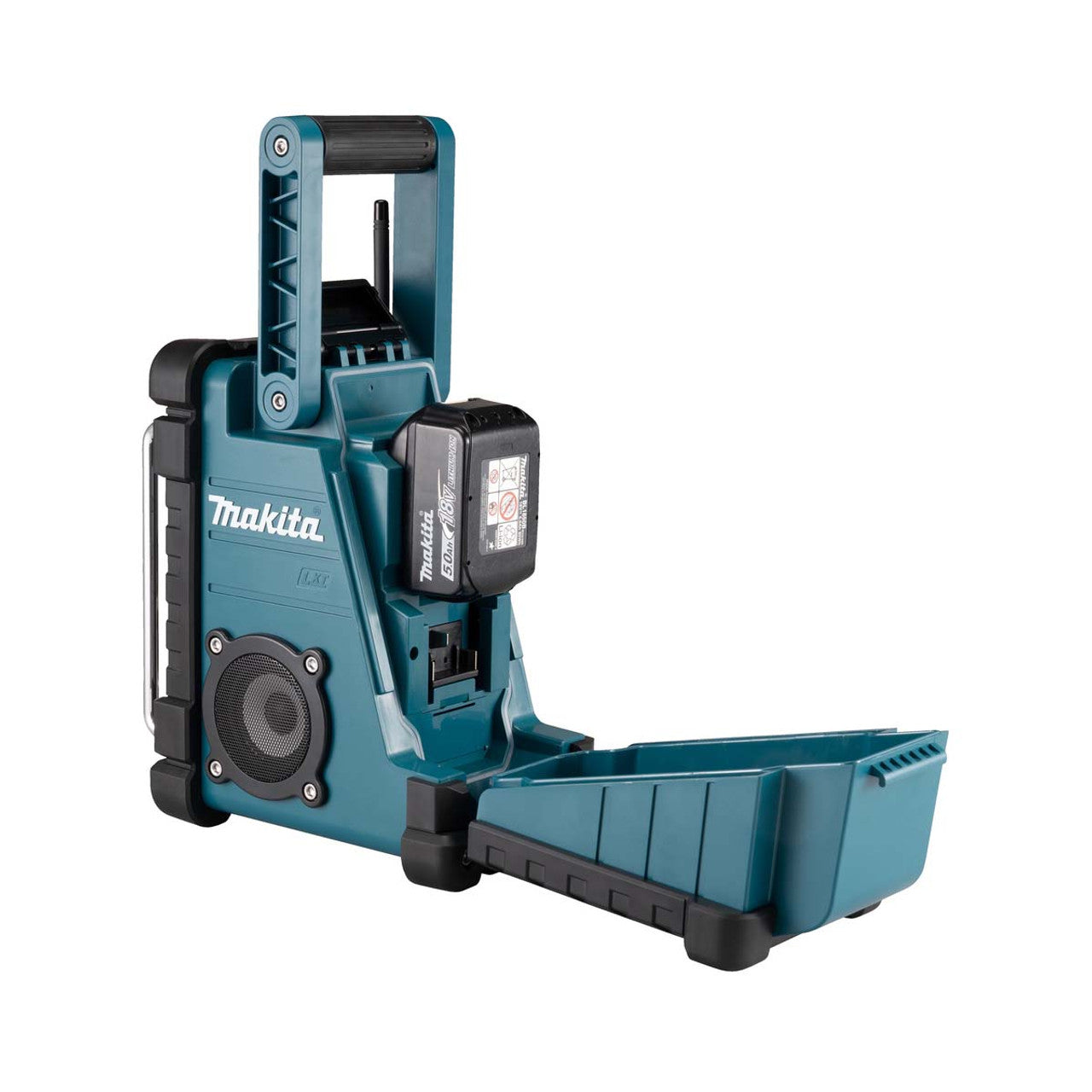 Makita DMR116 14.4/18V AM/FM Jobsite Radio With 1 x 5.0Ah Battery & Charger - MonkeyTools