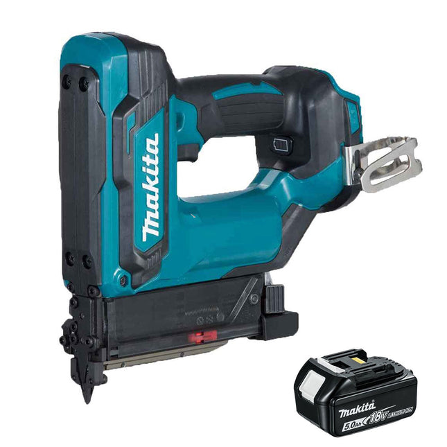 Makita DPT353Z 18V LXT Cordless 23Ga Pin Nailer With 1 x 5.0Ah Battery - MonkeyTools
