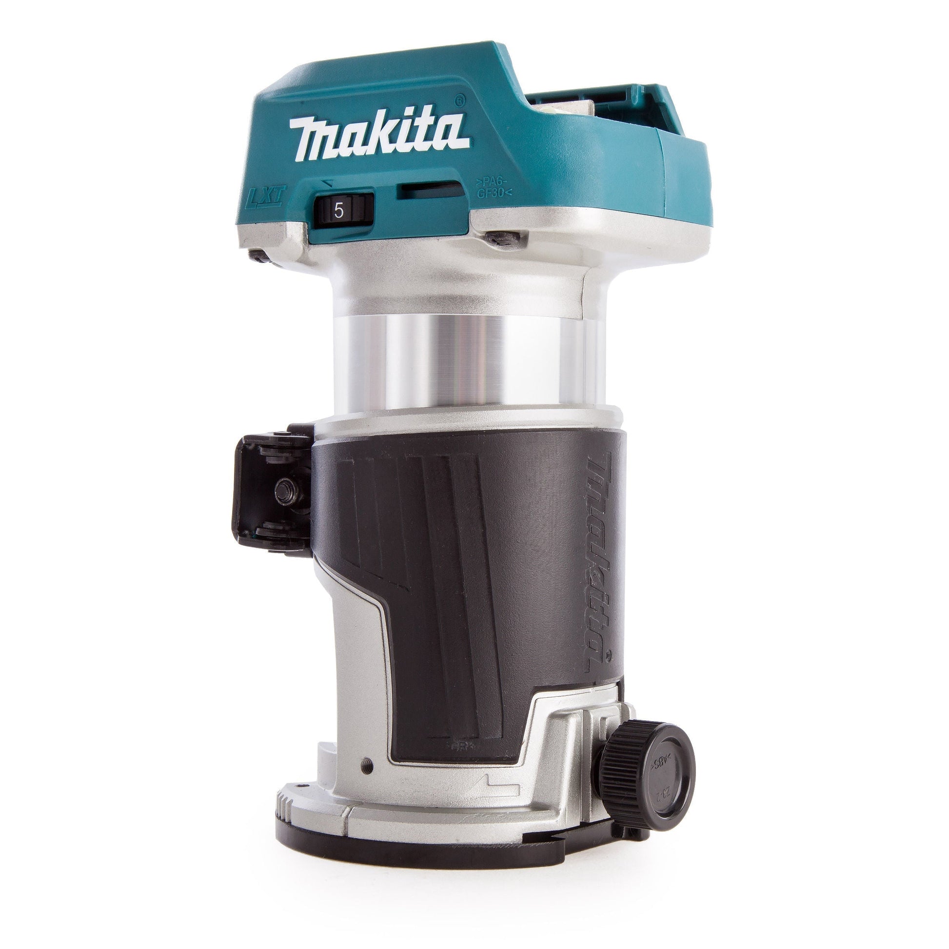 Makita DRT50ZJX3 18V LXT Brushless Router Trimmer Body With Extra Bases In Case - MonkeyTools