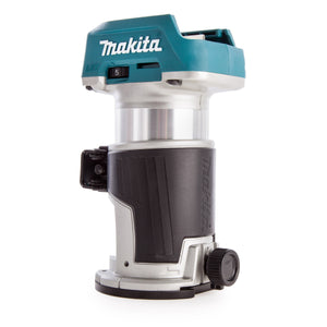 Makita DRT50ZJX3 18V LXT Brushless Router Trimmer Body With Extra Bases In Case - MonkeyTools