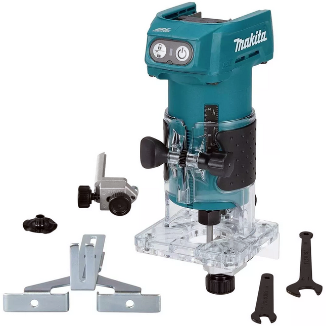 Makita DRT52Z 18V LXT Brushless 1/4" Router Trimmer Body Only - MonkeyTools