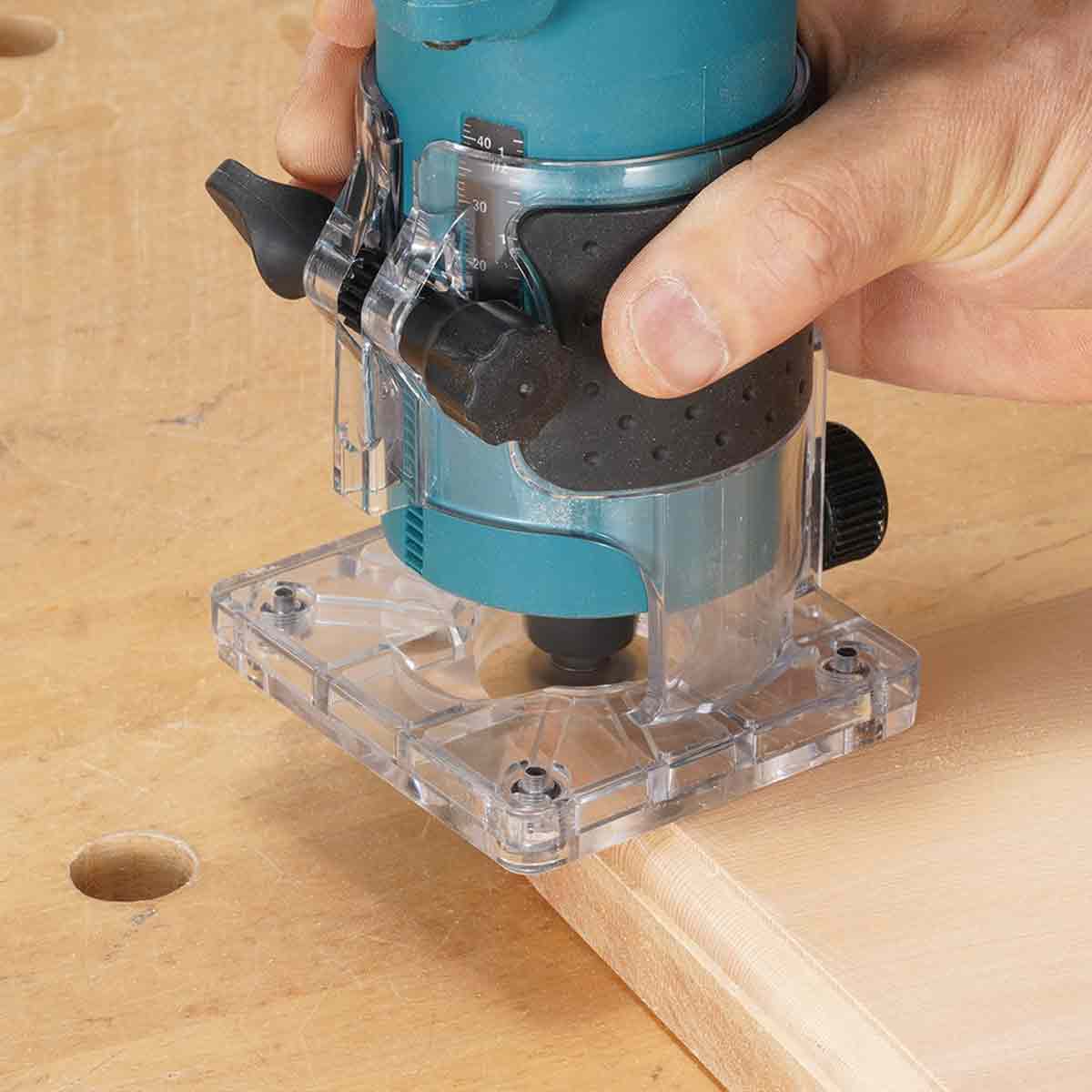 Makita DRT52Z 18V LXT Brushless Router Trimmer with 1 x 5.0Ah Battery & Charger - MonkeyTools