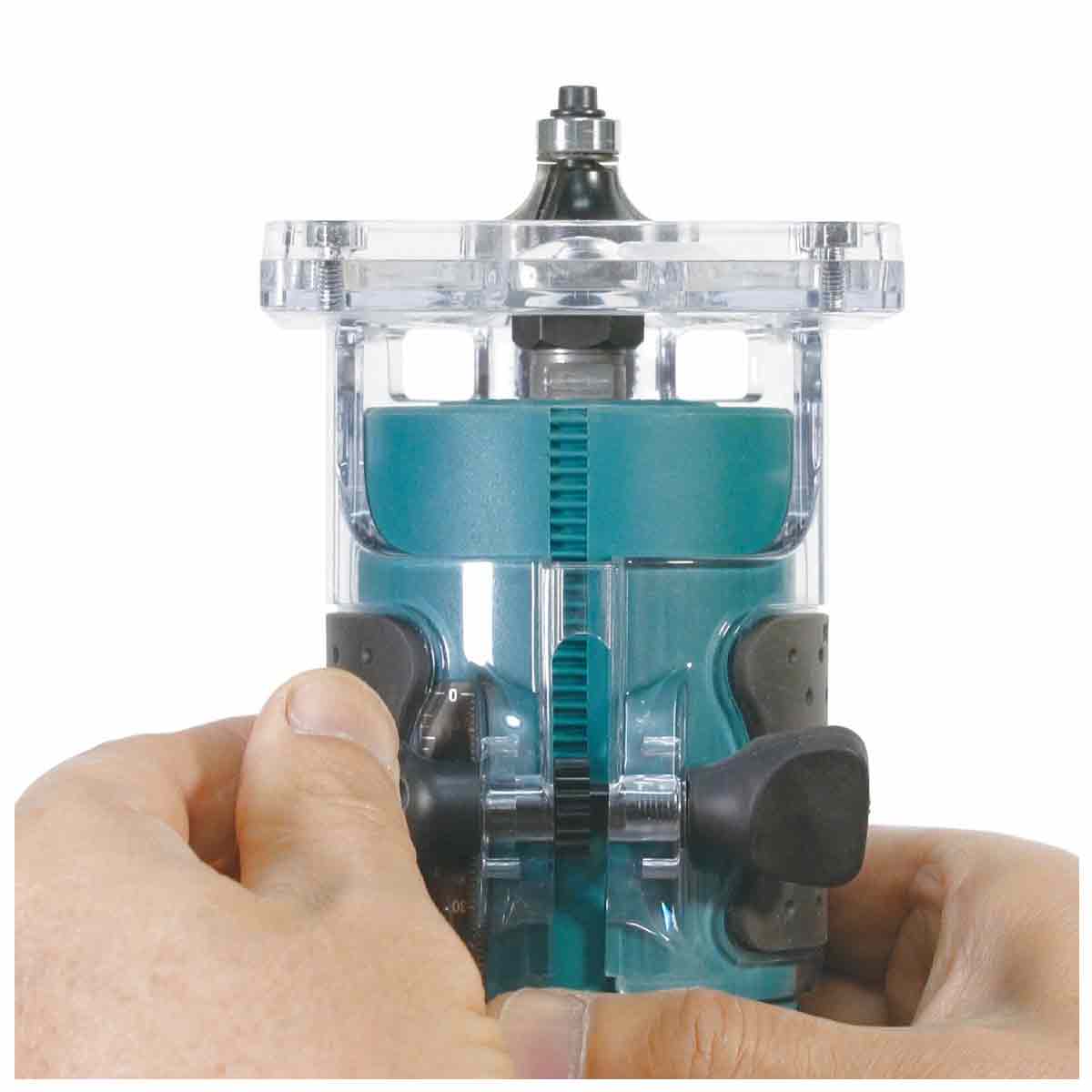 Makita DRT52Z 18V LXT Brushless Router Trimmer with 1 x 5.0Ah Battery & Charger - MonkeyTools