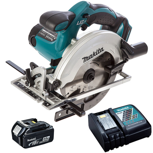 Makita DSS611Z 18V 165mm Circular Saw with 1 x 4.0Ah Battery & Charger - MonkeyTools