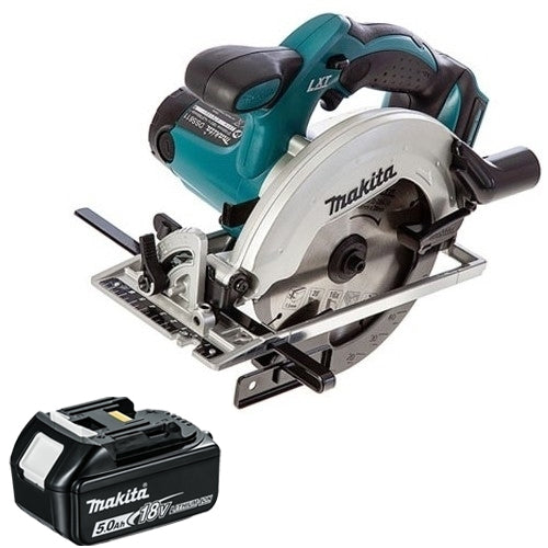 Makita DSS611Z 18V Li-ion 165mm Circular Saw With 1 x 5.0Ah Battery - MonkeyTools