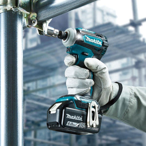 Makita DTD172Z 18V Brushless Impact Driver with 1 x 5.0Ah Battery Charger & Bag - MonkeyTools