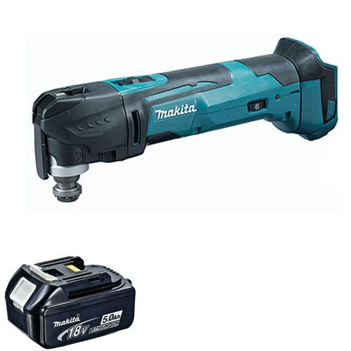 Makita DTM51Z 18V LXT Multi Tool With 1 x 5.0Ah Battery - MonkeyTools