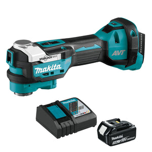 Makita DTM52Z 18V Brushless Oscillating Multi Tool 1 x 5.0Ah Battery & Charger - MonkeyTools