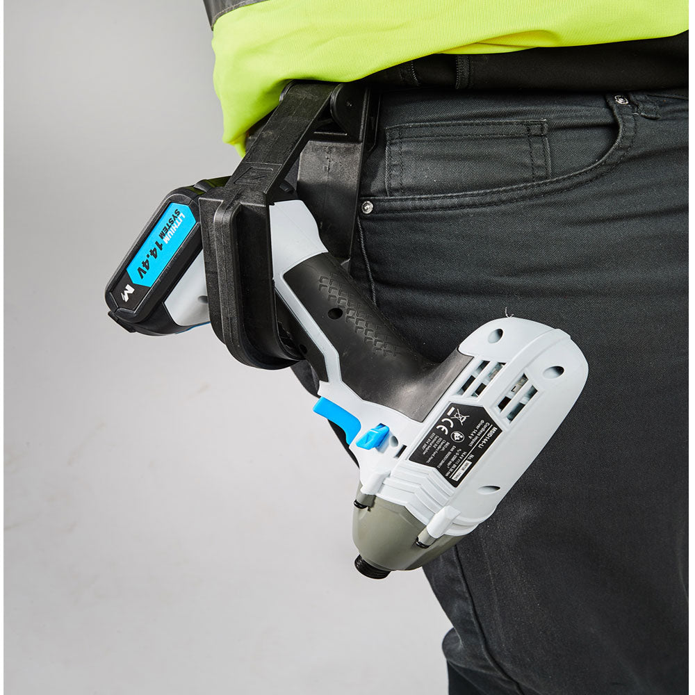 Makita DTW190Z 18V 1/2" Impact Wrench Body with Rhino Hook Tool Belt - MonkeyTools