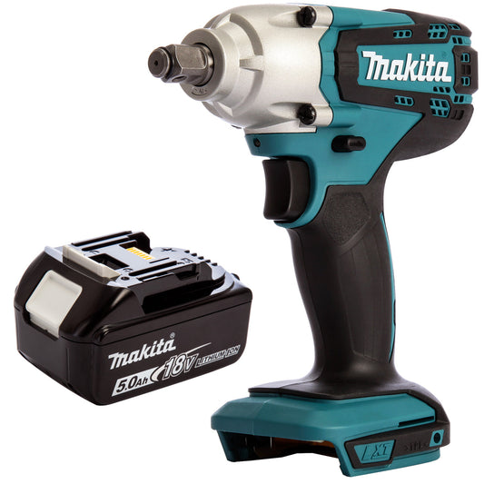 Makita DTW190Z 18V 1/2" Square Impact Wrench With 1 x 5.0Ah Battery - MonkeyTools