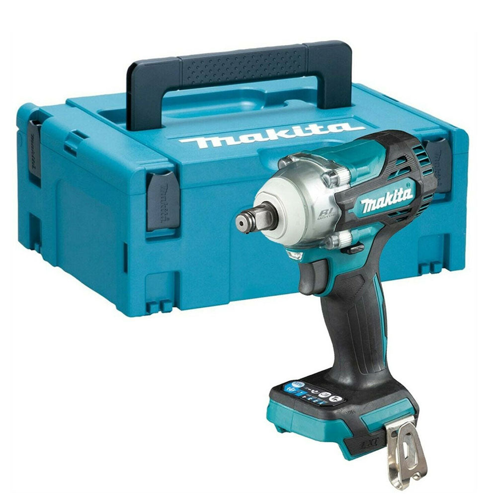 Makita DTW300Z 18V 1/2in LXT Brushless Impact Wrench Body with Makpac Case - MonkeyTools