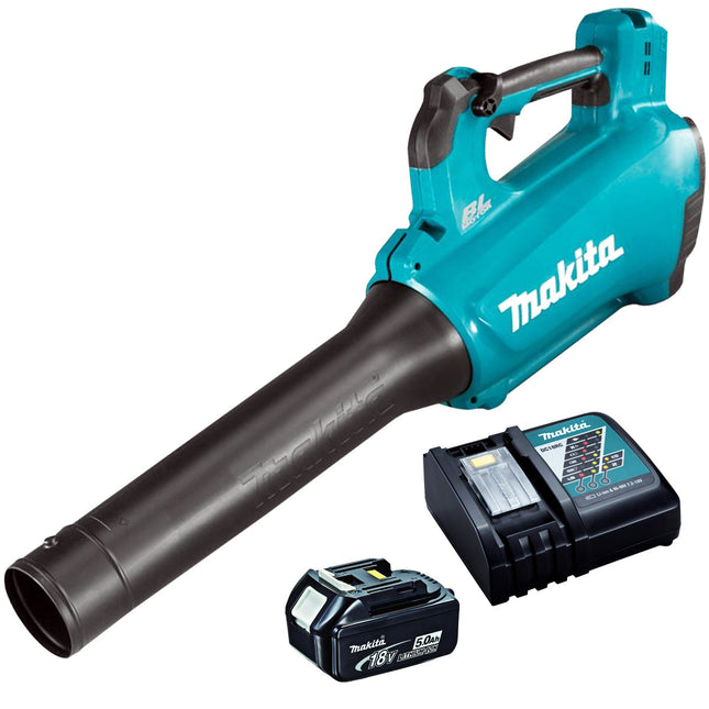Makita DUB184RT 18V LXT Brushless Leaf Blower With 1 x 5.0Ah Battery & Charger - MonkeyTools
