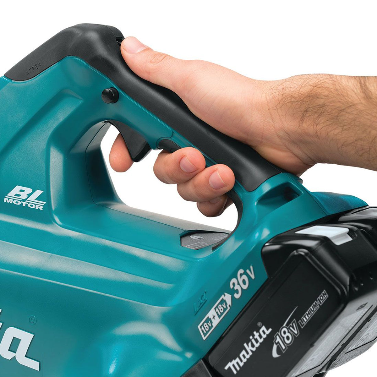 Makita DUB362PG2 36V Brushless Leaf Blower with 2 x 6.0Ah Batteries & Charger - MonkeyTools