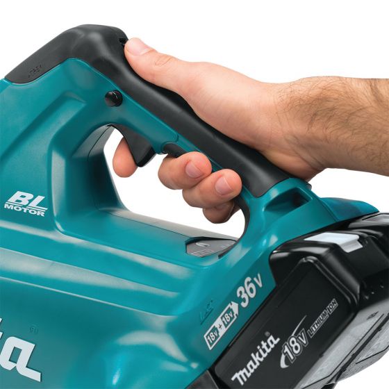 Makita DUB362PT2 36V Brushless Leaf Blower with 2 x 5.0Ah Batteries & Charger - MonkeyTools