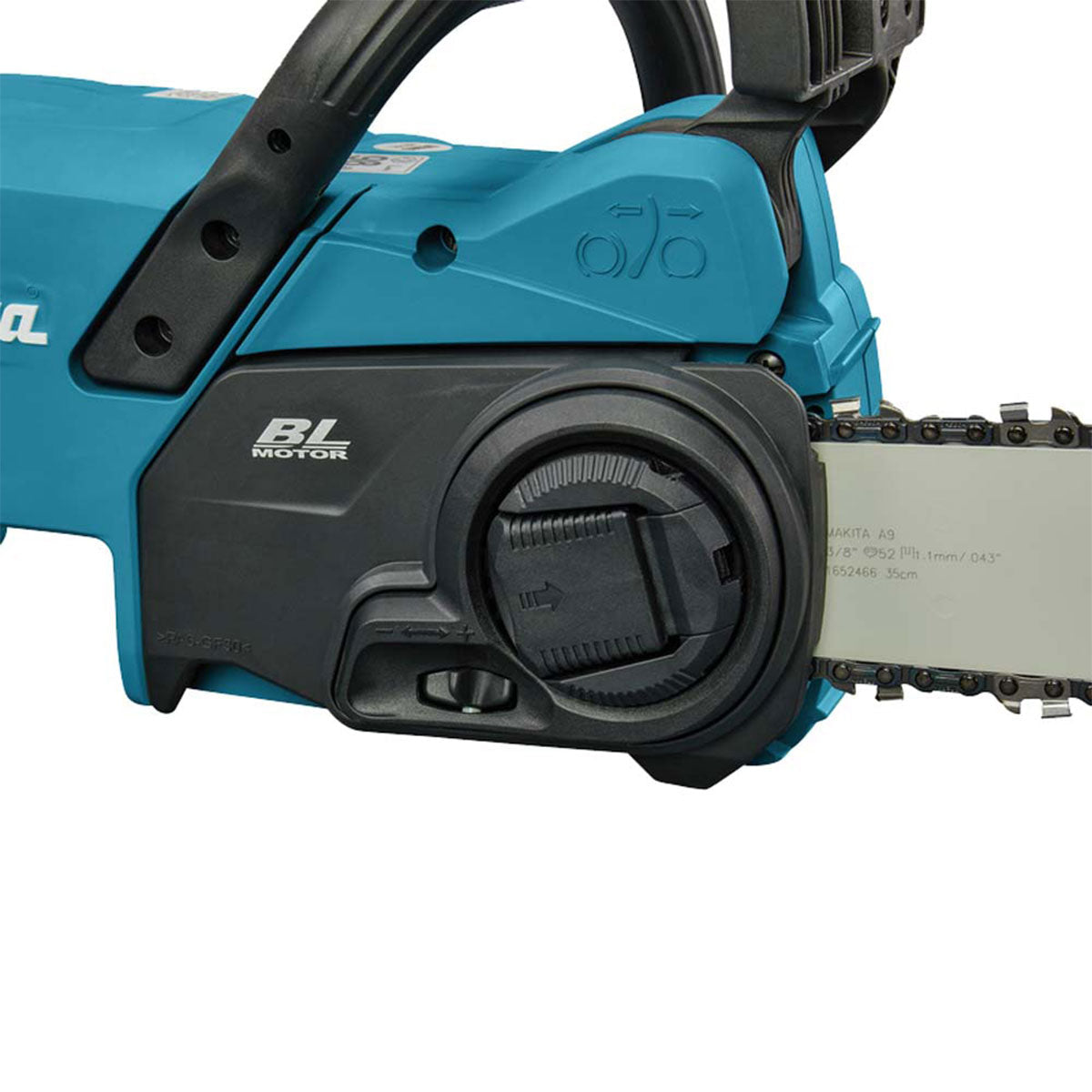 Makita DUC357Z 18V Brushless 350mm Chainsaw With 2 x 5.0Ah Batteries & Charger - MonkeyTools