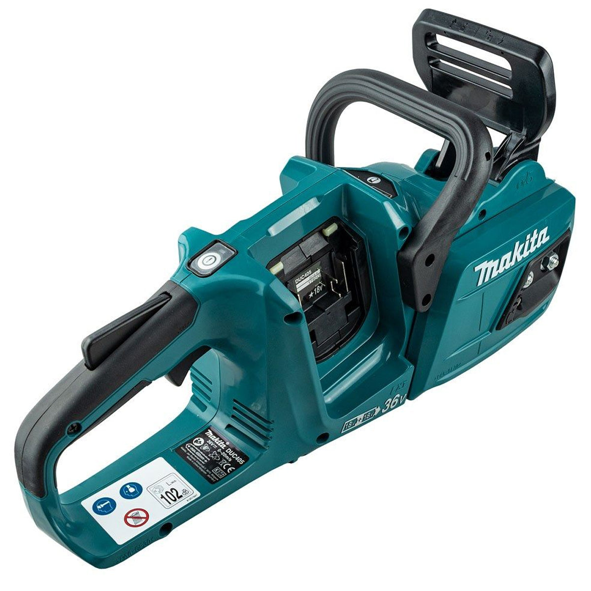 Makita DUC405PG2 36V Brushless Chainsaw 40cm with 2 x 6.0Ah Batteries & Charger - MonkeyTools