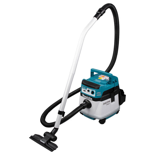 Makita DVC157LZX3 18V Twin LXT Brushless L-Class 15L Vacuum Cleaner With AWS Body Only - MonkeyTools