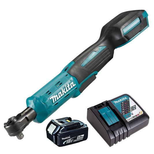Makita DWR180Z 18V LXT Ratchet Wrench With 1 x 5.0Ah Battery & Charger - MonkeyTools