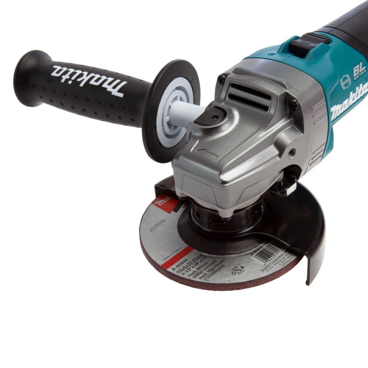 Makita GA004GZ01 40v Max XGT 115mm Brushless Angle Grinder Body Only With Carry Case - MonkeyTools