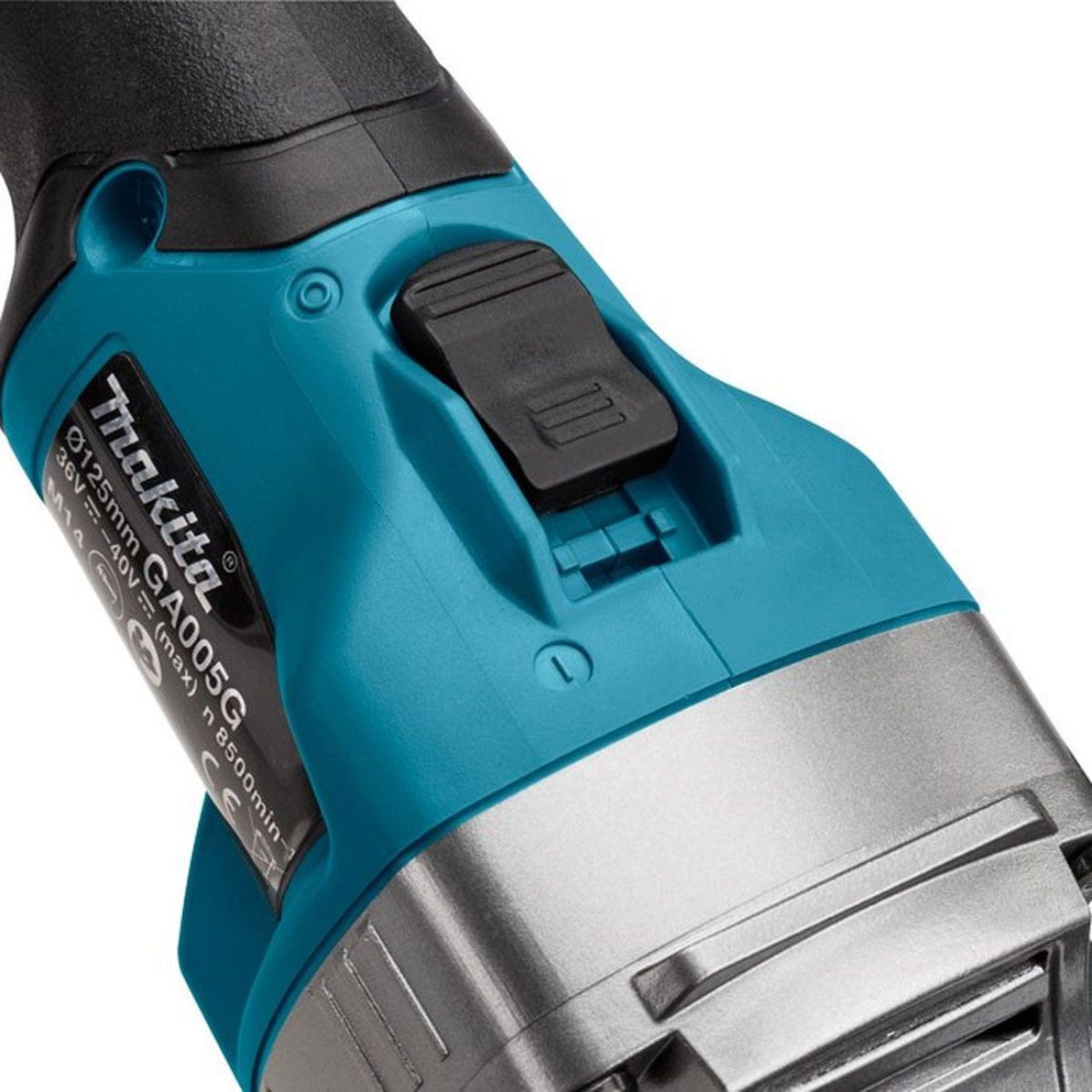 Makita GA005GZ01 40v Max XGT 125mm Brushless Angle Grinder Body Only With Carry Case - MonkeyTools