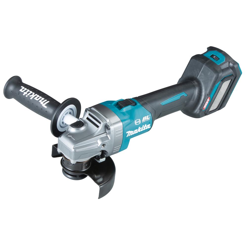 Makita GA022GZ01 40V Brushless 115mm Angle Grinder with 1 x 2.5Ah Battery Charger & Case - MonkeyTools