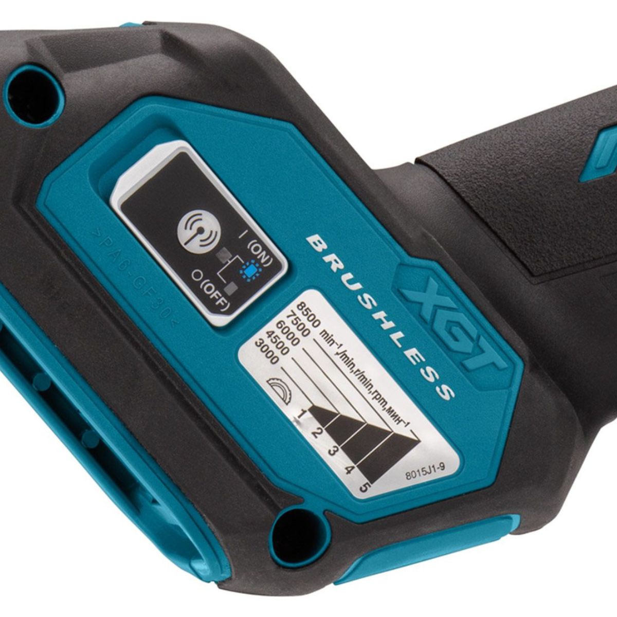 Makita GA023GZ01 40v XGT Max 125mm Brushless Angle Grinder Body Only With Carry Case - MonkeyTools