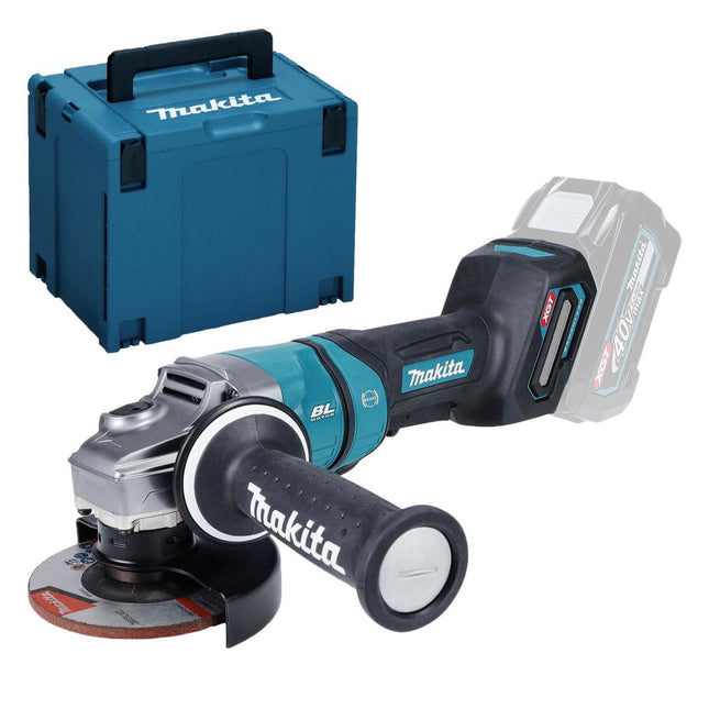 Makita GA049GZ01 40v XGT Max 115mm Brushless Angle Grinder Body Only With Carry Case - MonkeyTools