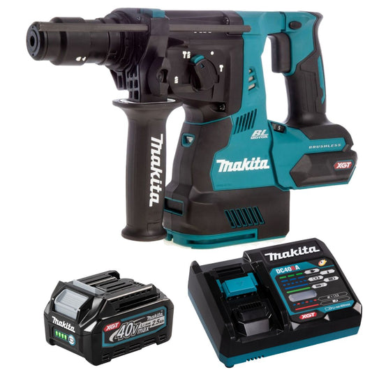 Makita HR003GZ 40V Brushless SDS+ Rotary Hammer Drill With 1 x 2.5Ah Battery & Charger - MonkeyTools
