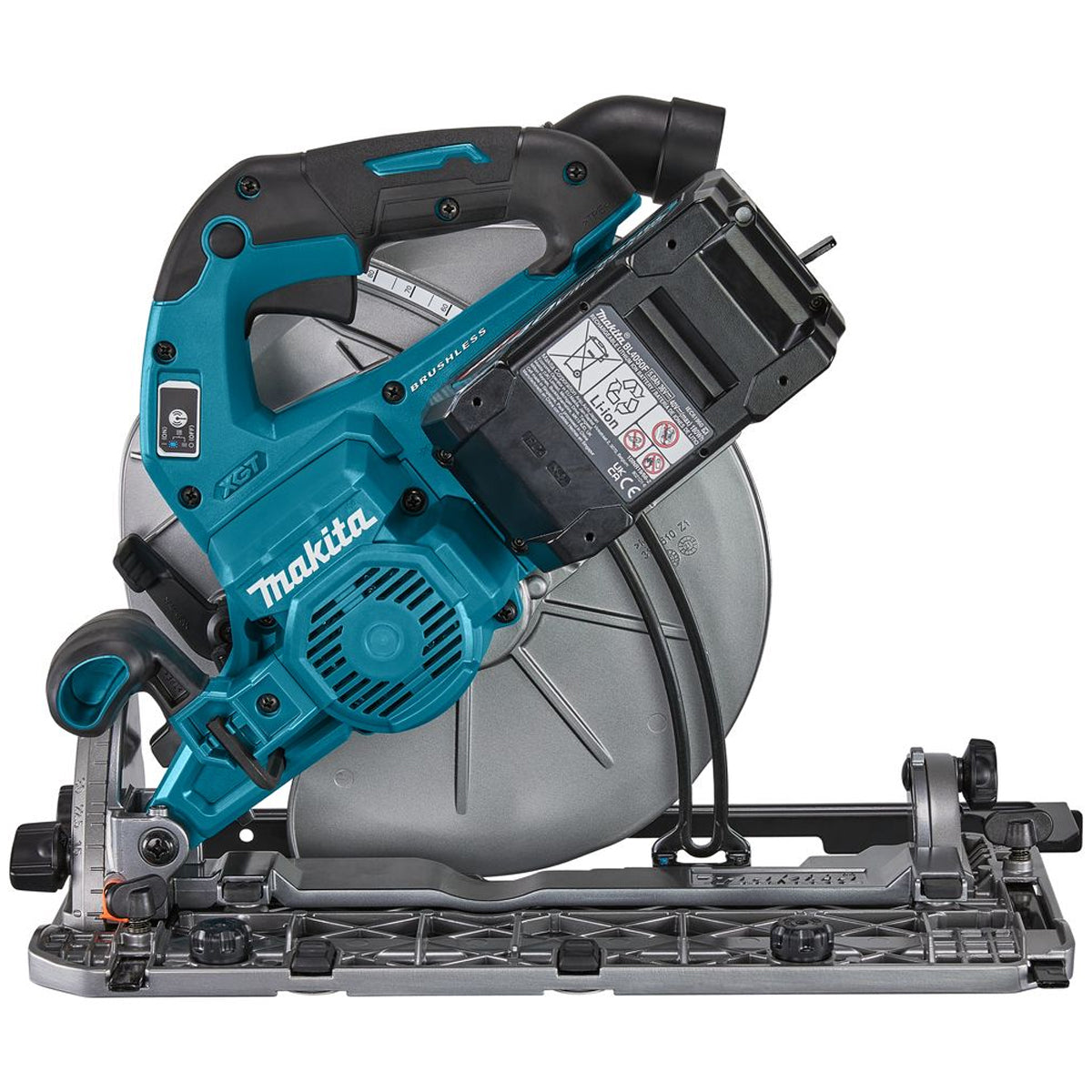 Makita HS009GT201 40V XGT Brushless 235mm Circular Saw with 2 x 5.0Ah Battery & Charger - MonkeyTools