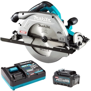 Makita HS011GZ 40V Brushless 270mm Circular Saw With 1 x 2.5Ah Battery & Charger - MonkeyTools