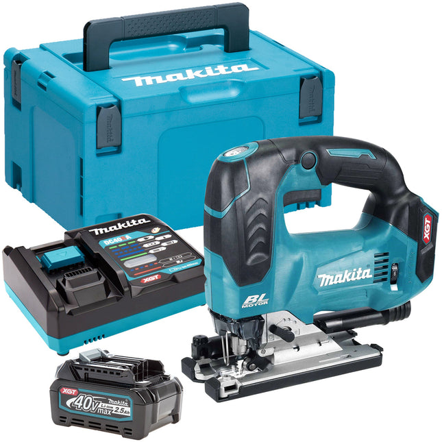 Makita JV002GZ01 40V Brushless Jigsaw with 1 x 2.5Ah Battery & Charger - MonkeyTools