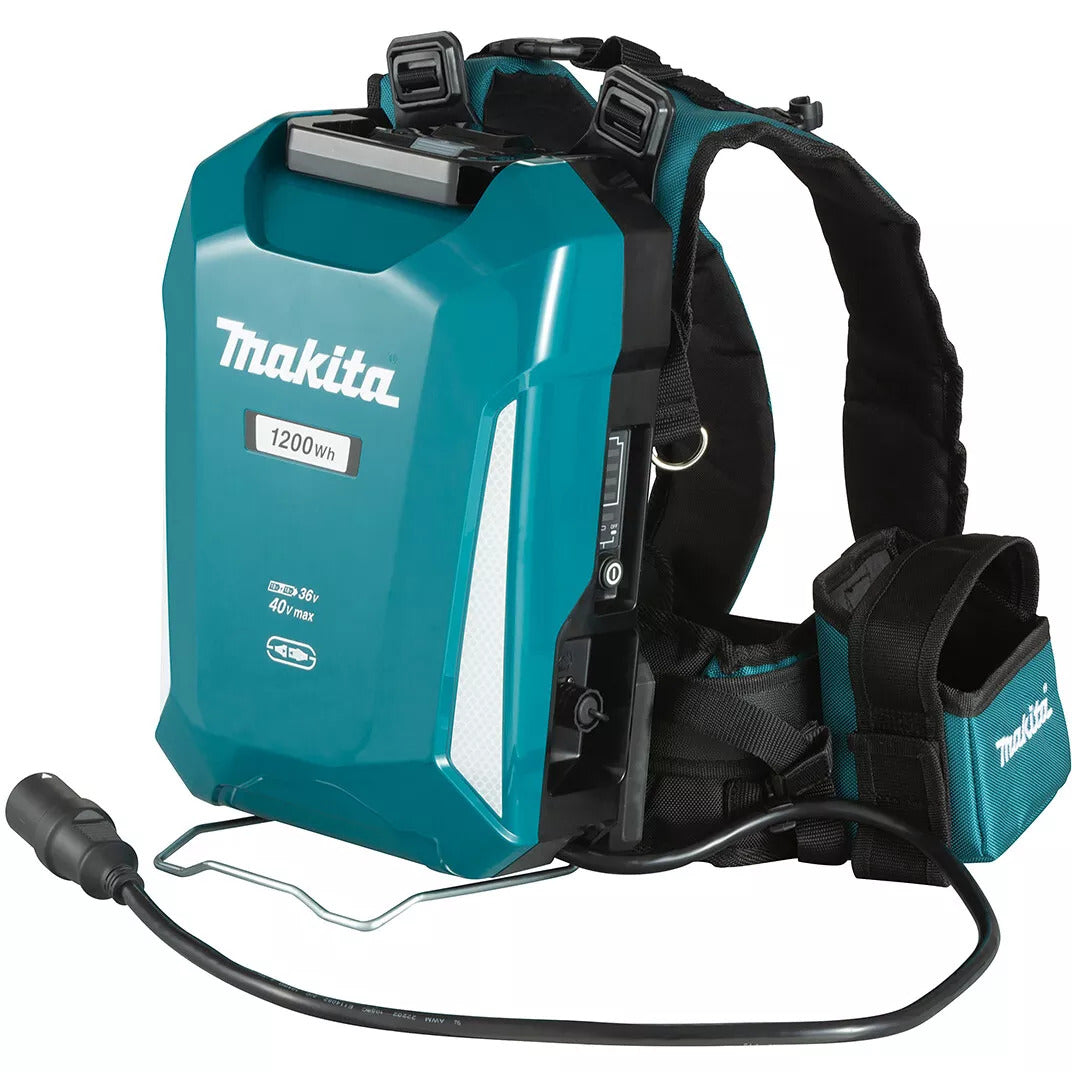 Makita LM001CX3 36V Brushless Lawn Mower With Portable 33.5Ah Back Pack Battery ( LM001CZ + PDC1200A02 ) - MonkeyTools