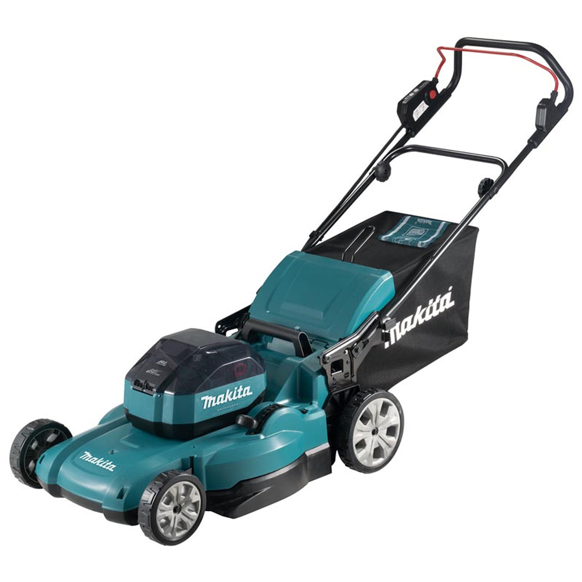 Makita LM001GT204 40Vmax XGT Brushless Lawnmower with 2 x 5.0Ah Battery & Charger - MonkeyTools