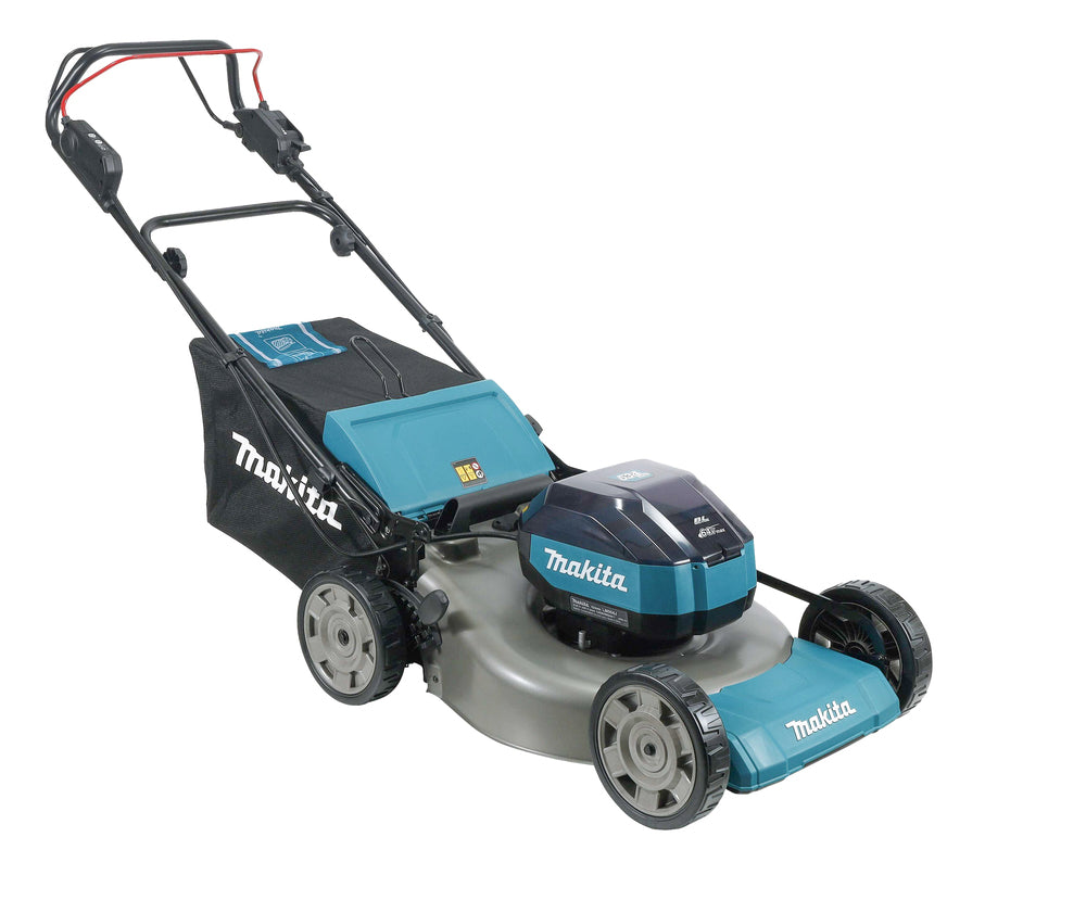 Makita LM004JM101 64Vmax 53cm Brushless Lawn Mower With 1 x BL6440 4.0Ah Battery & DC64WA Charger - MonkeyTools