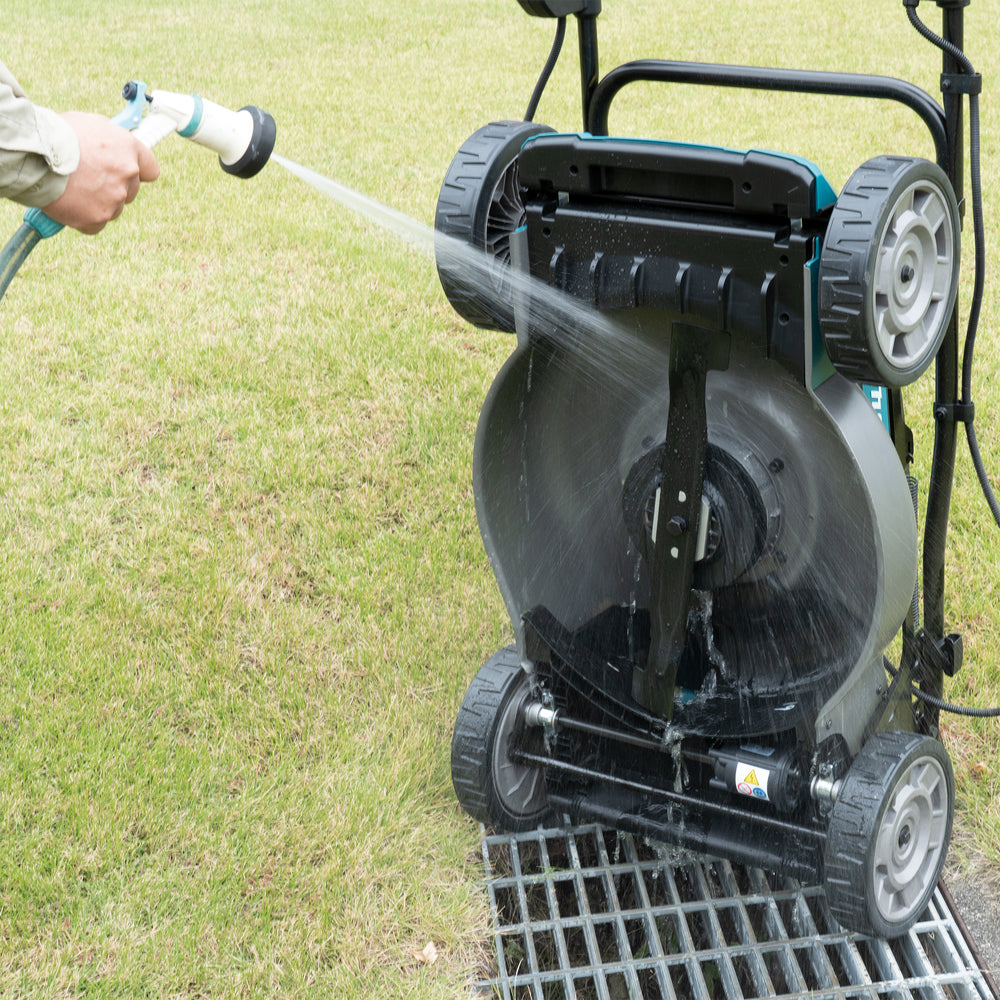 Makita LM004JM101 64Vmax 53cm Brushless Lawn Mower With 1 x BL6440 4.0Ah Battery & DC64WA Charger - MonkeyTools