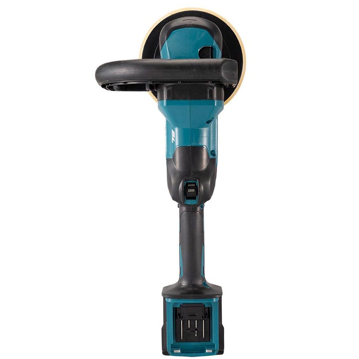 Makita PV001GD201 40Vmax XGT Brushless 180mm Polisher With 2 x 2.5Ah Batteries Charger & Tool Bag - MonkeyTools