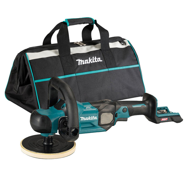 Makita PV001GZ 40Vmax XGT 180mm Brushless Polisher With Large Tool Bag - MonkeyTools