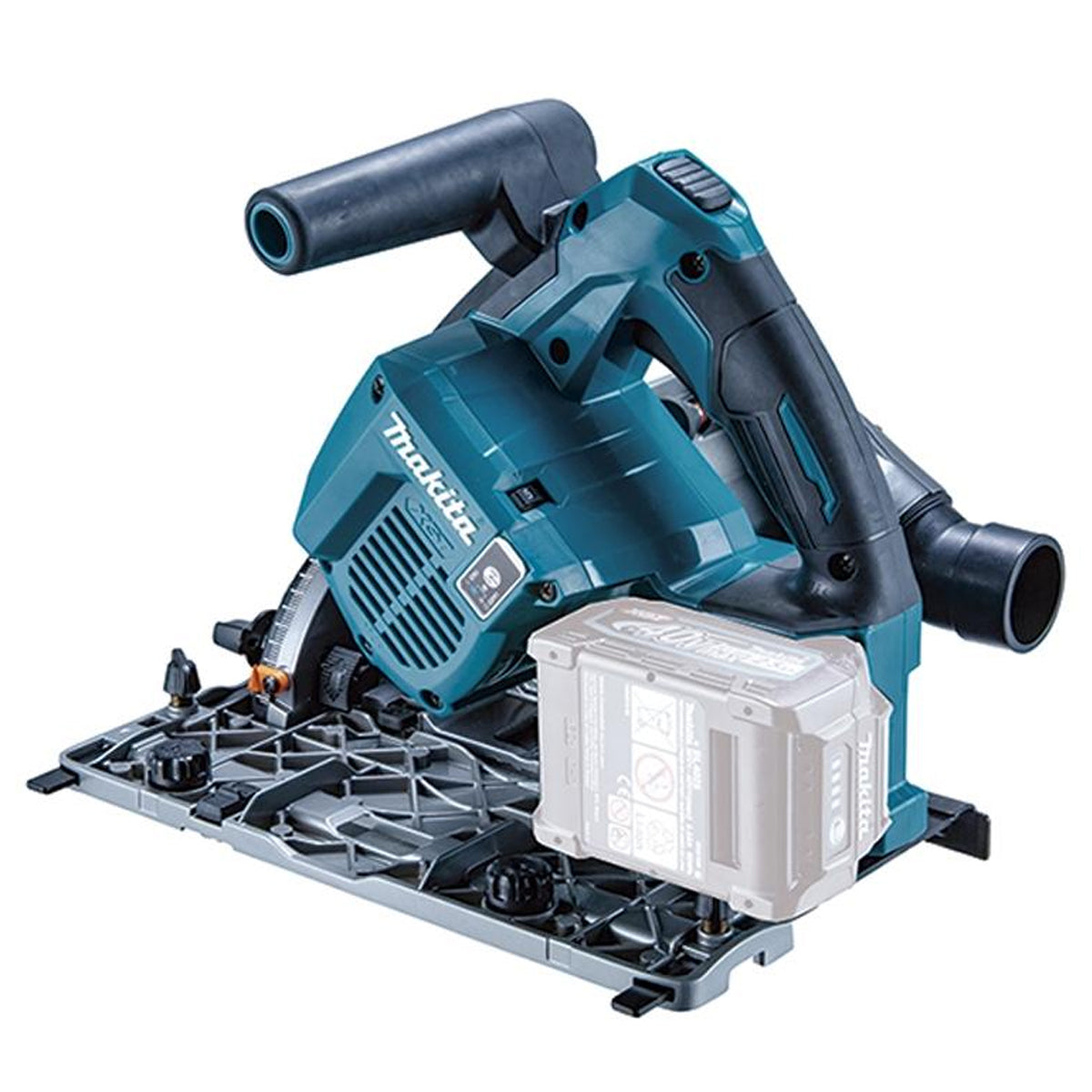 Makita SP001GZ03 40V Brushless Plunge Saw + 2 x Guide Rail Connector & Clamp Set - MonkeyTools