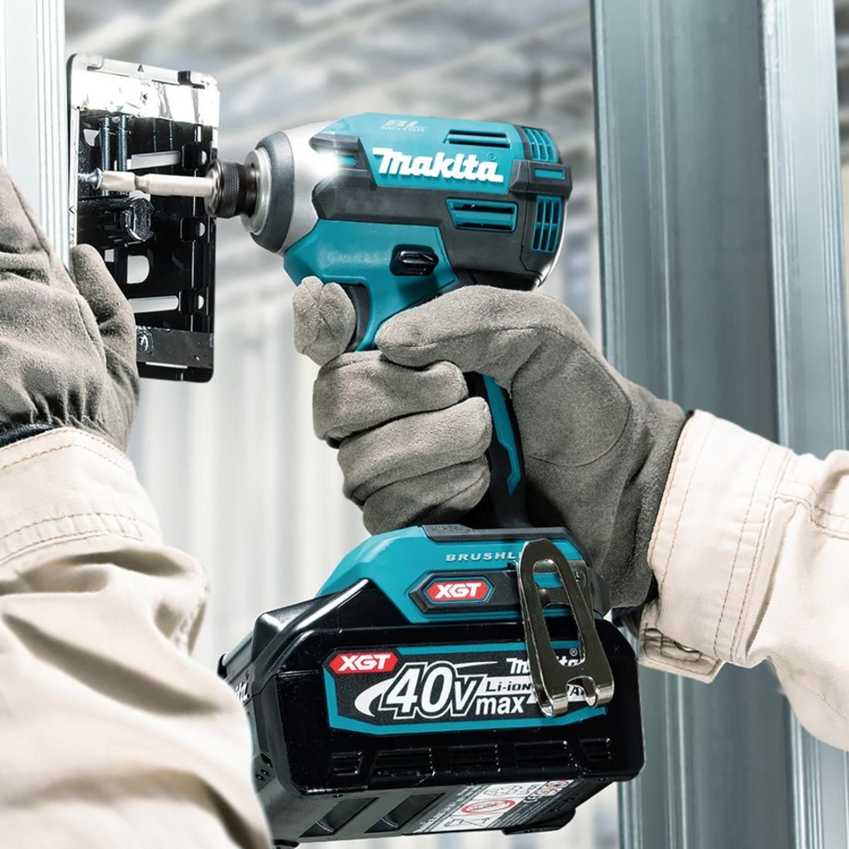 Makita TD003GZ01 40Vmax XGT 1/4" Brushless Impact Driver Body Only with Case - MonkeyTools